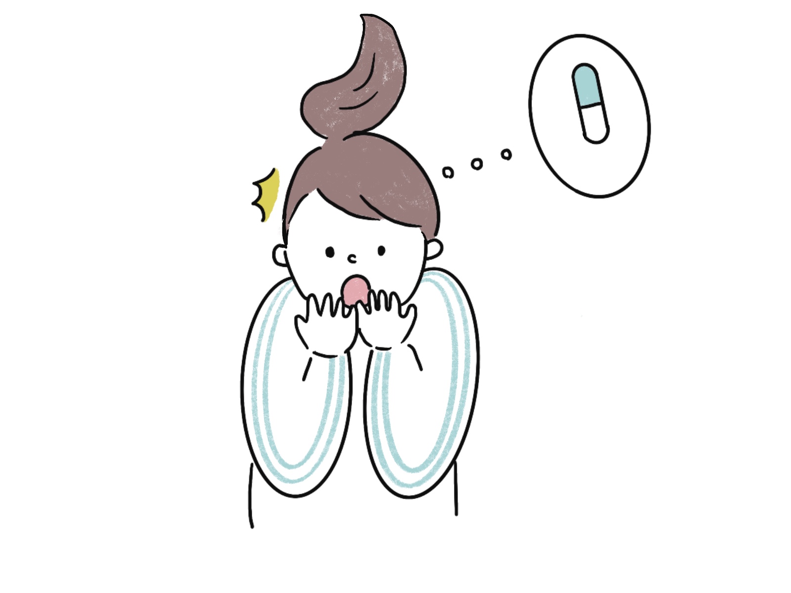 看護記録の書き方の実例　与薬事故：内服薬与薬忘れ