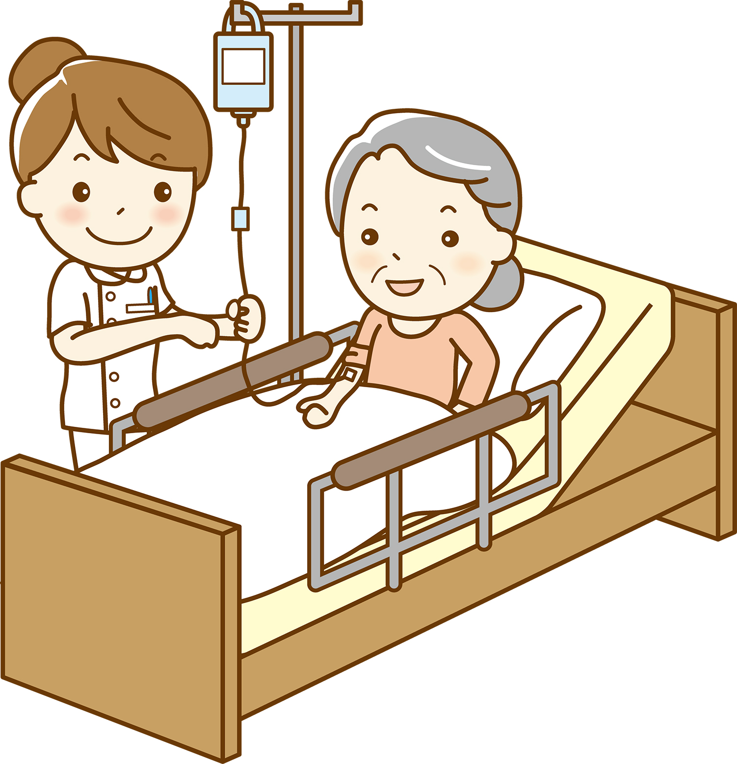 看護記録の書き方の実例　与薬事故：点滴速度間違い