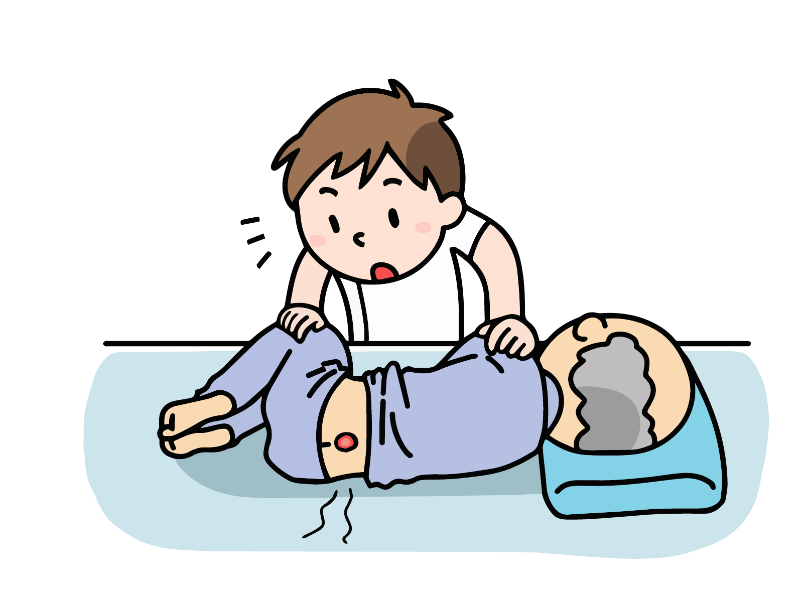 看護記録の書き方の実例　褥瘡発生